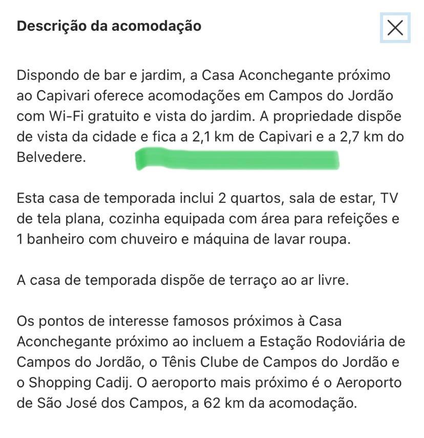 Apartamento Aconchegante Proximo Capivari Campos do Jordão 外观 照片
